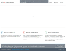 Tablet Screenshot of oteucondominio.com